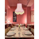 Pink Fabric Lampshades