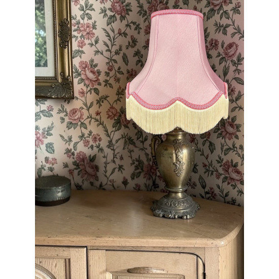 Pink Fabric Lampshades