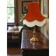 Terracotta Orange Fabric Lampshades