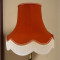 Terracotta Orange Fabric Lampshades
