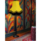 Yellow Pom Pom Fabric Lampshades