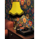 Yellow Pom Pom Fabric Lampshades