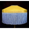 Mustard and Silver Grey Tiffany Lampshades