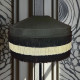 Black and Cream Art Deco Tiffany Lampshades