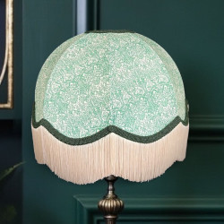 William Morris Bluebell Green Dome Lampshade