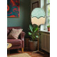 William Morris Bluebell Green Parachute Dome Lampshade