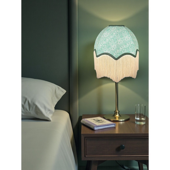 William Morris Bluebell Green Parachute Dome Lampshade