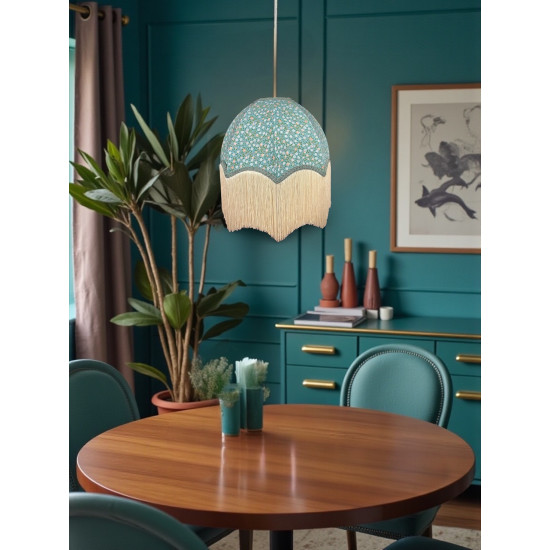 William Morris Clover Parachute Dome Lampshade