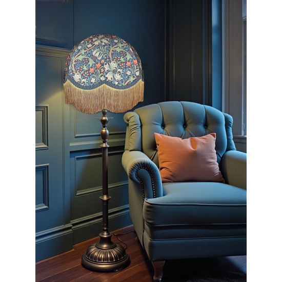 William Morris Golden Lily Jewel Dome Lampshade