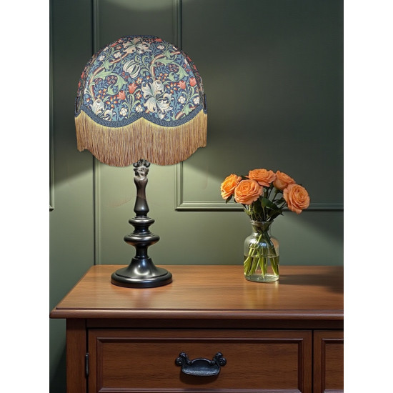 William Morris Golden Lily Jewel Dome Lampshade