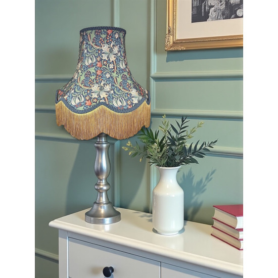 William Morris Golden Lily Jewel Lampshade