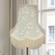 William Morris Golden Lily Pool Blue Lampshade