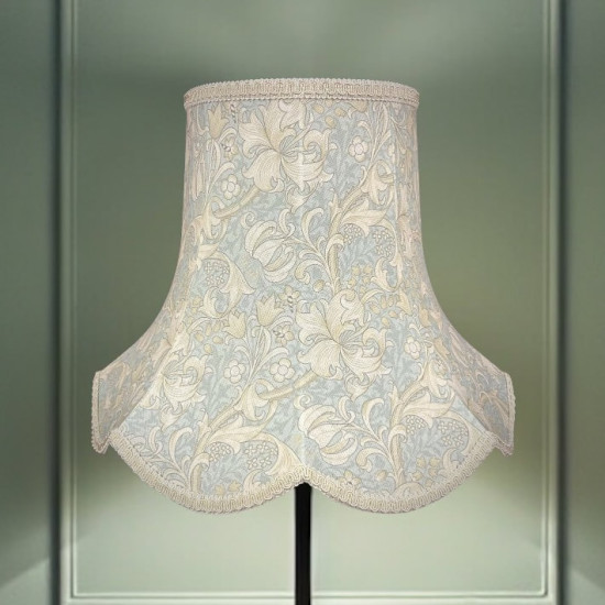 William Morris Golden Lily Pool Blue Modern Lampshade William Morris Golden Lily Pool Blue Modern Lampshade