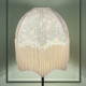 William Morris Golden Lily Pool Blue Parachute Dome Lampshade
