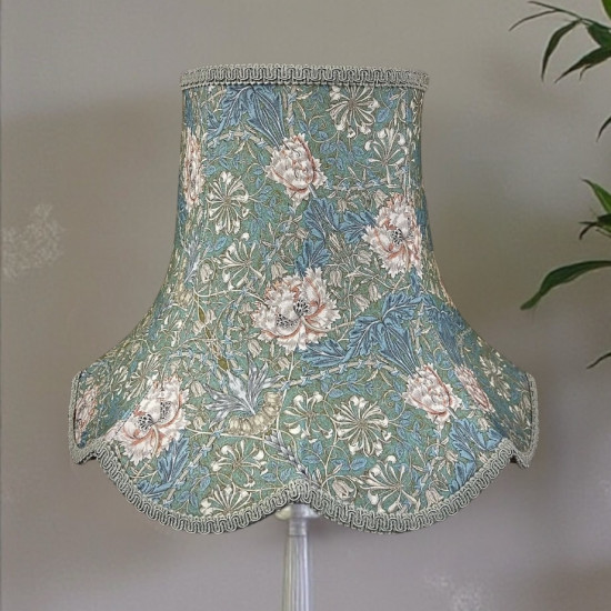 William Morris Honeysuckle Seaspray Modern Lampshade William Morris Honeysuckle Seaspray Modern Lampshade