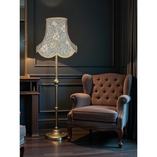 William Morris Honeysuckle Steel Modern Lampshade