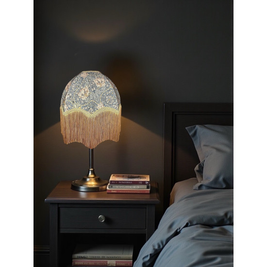 William Morris Honeysuckle Steel Parachute Dome Lampshade