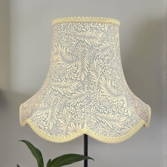 William Morris Larkspur Azure Cream Modern Lampshade