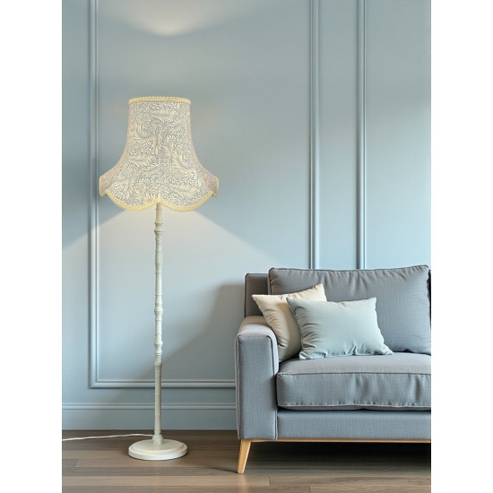 William Morris Larkspur Azure Cream Modern Lampshade