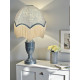 William Morris Larkspur Azure Slate Parachute Dome Lampshade