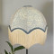 William Morris Larkspur Azure Slate Parachute Dome Lampshade