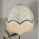 William Morris Larkspur Azure Slate Parachute Dome Lampshade
