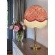 William Morris Larkspur Crimson Cream Dome Lampshade