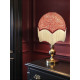 William Morris Larkspur Crimson Cream Parachute Dome Lampshade