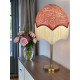 William Morris Larkspur Crimson Cream Parachute Dome Lampshade