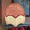 William Morris Larkspur Crimson Cream Parachute Dome Lampshade