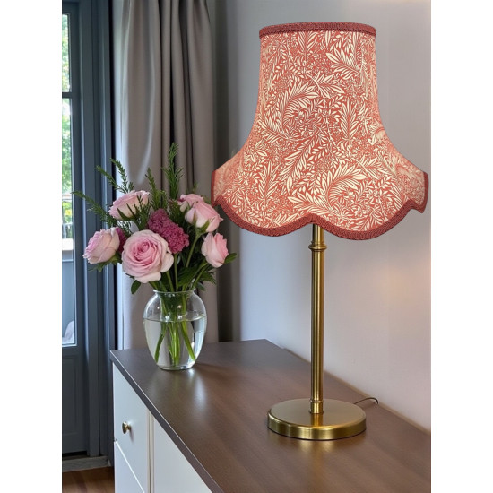 William Morris Larkspur Crimson Modern Lampshade
