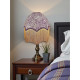 William Morris Larkspur Damson Purple Parachute Dome Lampshade