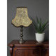 William Morris Larkspur Ebony Black Modern Lampshade