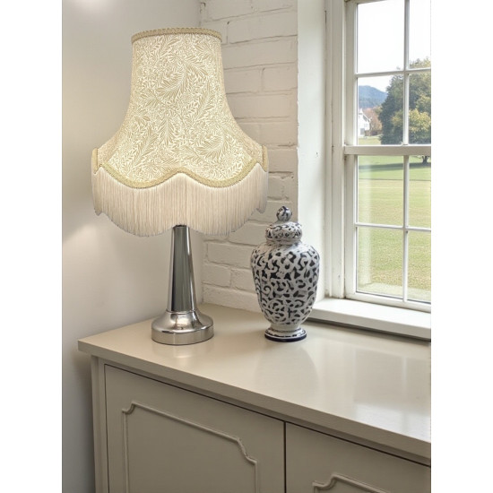 William Morris Larkspur Linen Coffee Lampshade