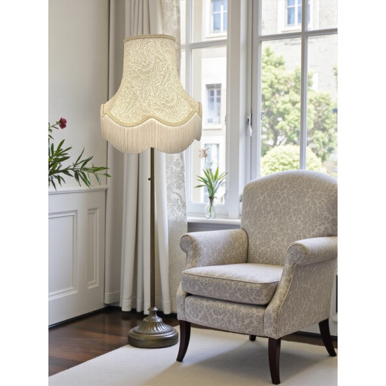 William Morris Larkspur Linen Coffee Lampshade