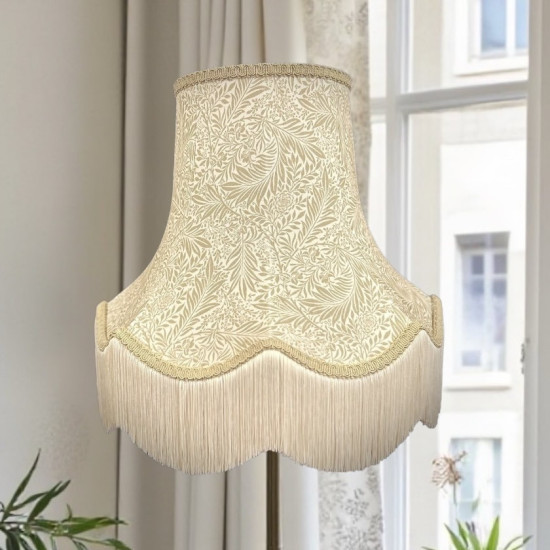 William Morris Larkspur Linen Coffee Lampshade