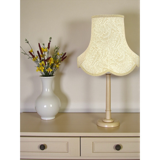 William Morris Larkspur Linen Coffee Modern Lampshade