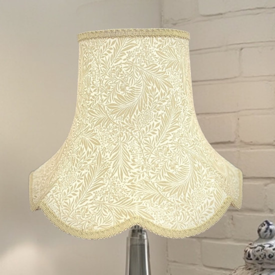 William Morris Larkspur Linen Coffee Modern Lampshade William Morris Larkspur Linen Coffee Modern Lampshade