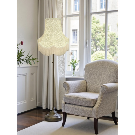 William Morris Larkspur Linen Cream Lampshade