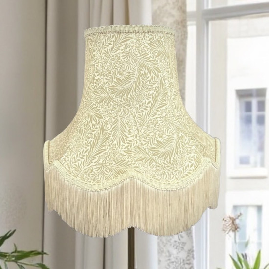 William Morris Larkspur Linen Cream Lampshade
