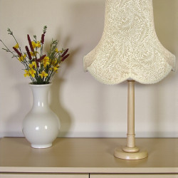 William Morris Larkspur Linen Cream Modern Lampshade
