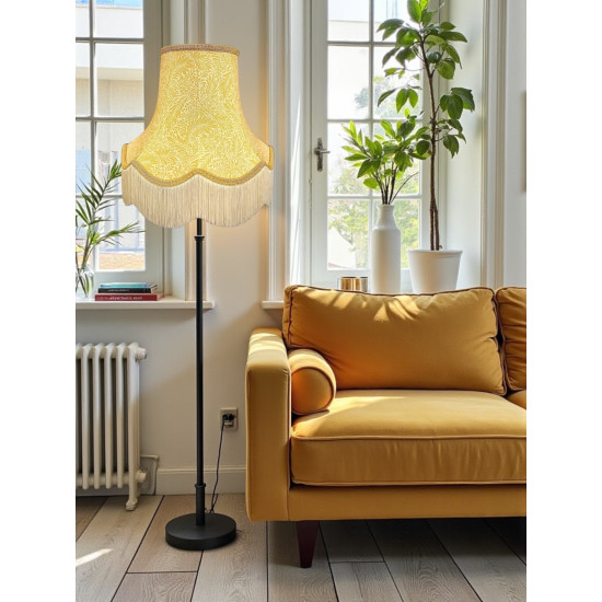 William Morris Larkspur Ochre Lampshade