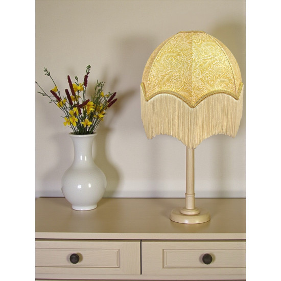 William Morris Larkspur Ochre Parachute Dome Lampshade