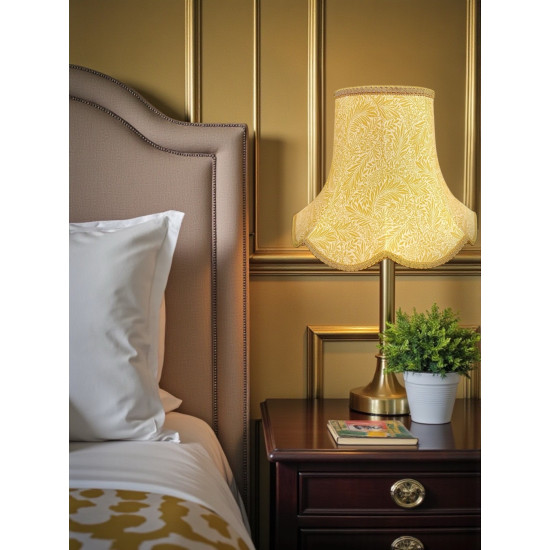 William Morris Larkspur Ochre Modern Lampshade