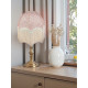 William Morris Larkspur Rose Pink Cream Parachute Dome Lampshade