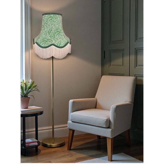 William Morris Larkspur Sage Cream Lampshade