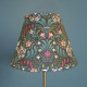 William Morris Molly Black Fabric Tapered Empire Lampshade William Morris Molly Black Fabric Tapered Empire Lampshade