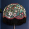 William Morris Molly Black Pink Dome Lampshade