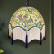 William Morris Molly Natural Navy Parachute Dome Lampshade