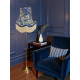 William Morris Molly Blue Lampshade